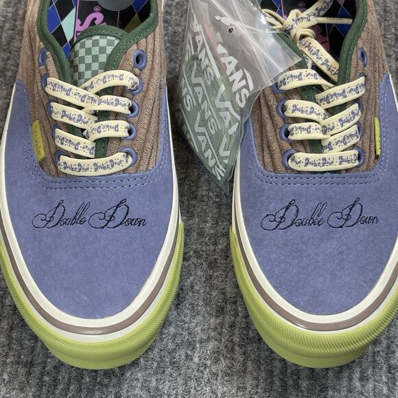 VANS Feature x OG Authentic LX Double Down Sinners Club Shoes Men 7 Women 8.5 - Picture 5 of 9